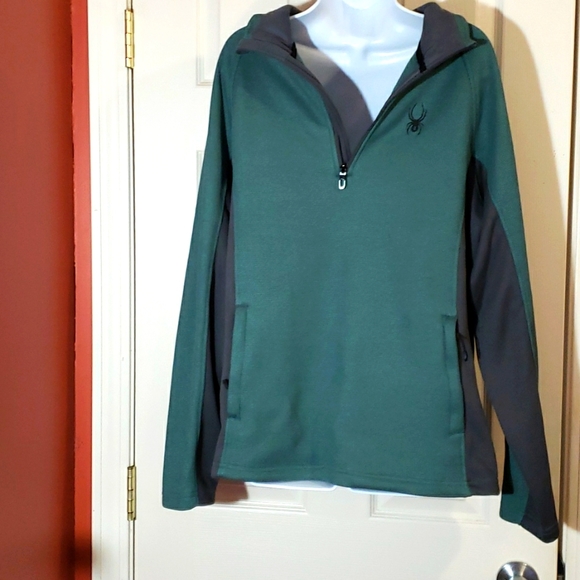 Spyder zipped neck warm fleece - Picture 1 of 9